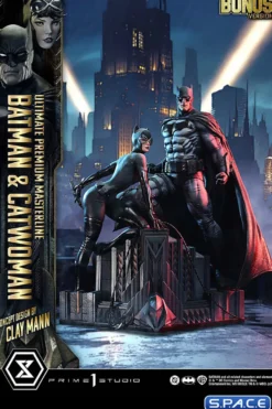 1/4 Scale Batman & Catwoman »Concept by Clay Mann« Ultimate Premium Masterline Statue