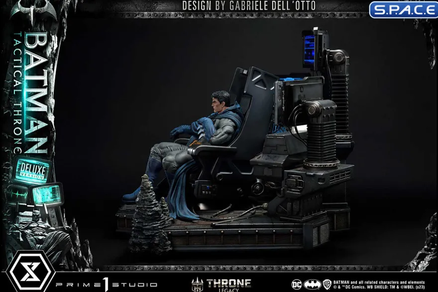 1/4 Scale Batman Deluxe Tactical Throne Throne Legacy Statue