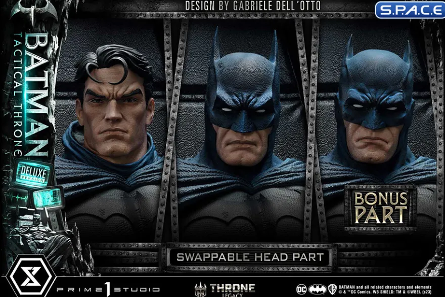 1/4 Scale Batman Deluxe Tactical Throne Throne Legacy Statue