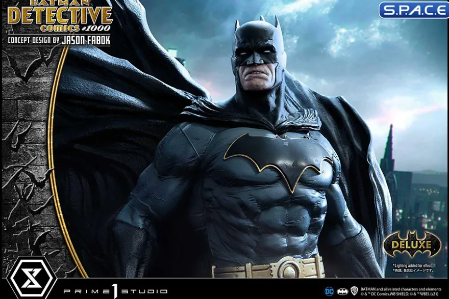 1/3 Scale Batman Detective Comics #1000 Deluxe Museum Masterline Statue - Bonus Version
