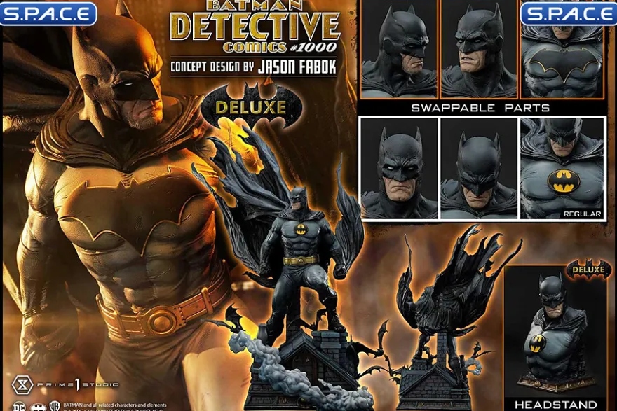 1/3 Scale Batman Detective Comics #1000 Deluxe Museum Masterline Statue - Bonus Version