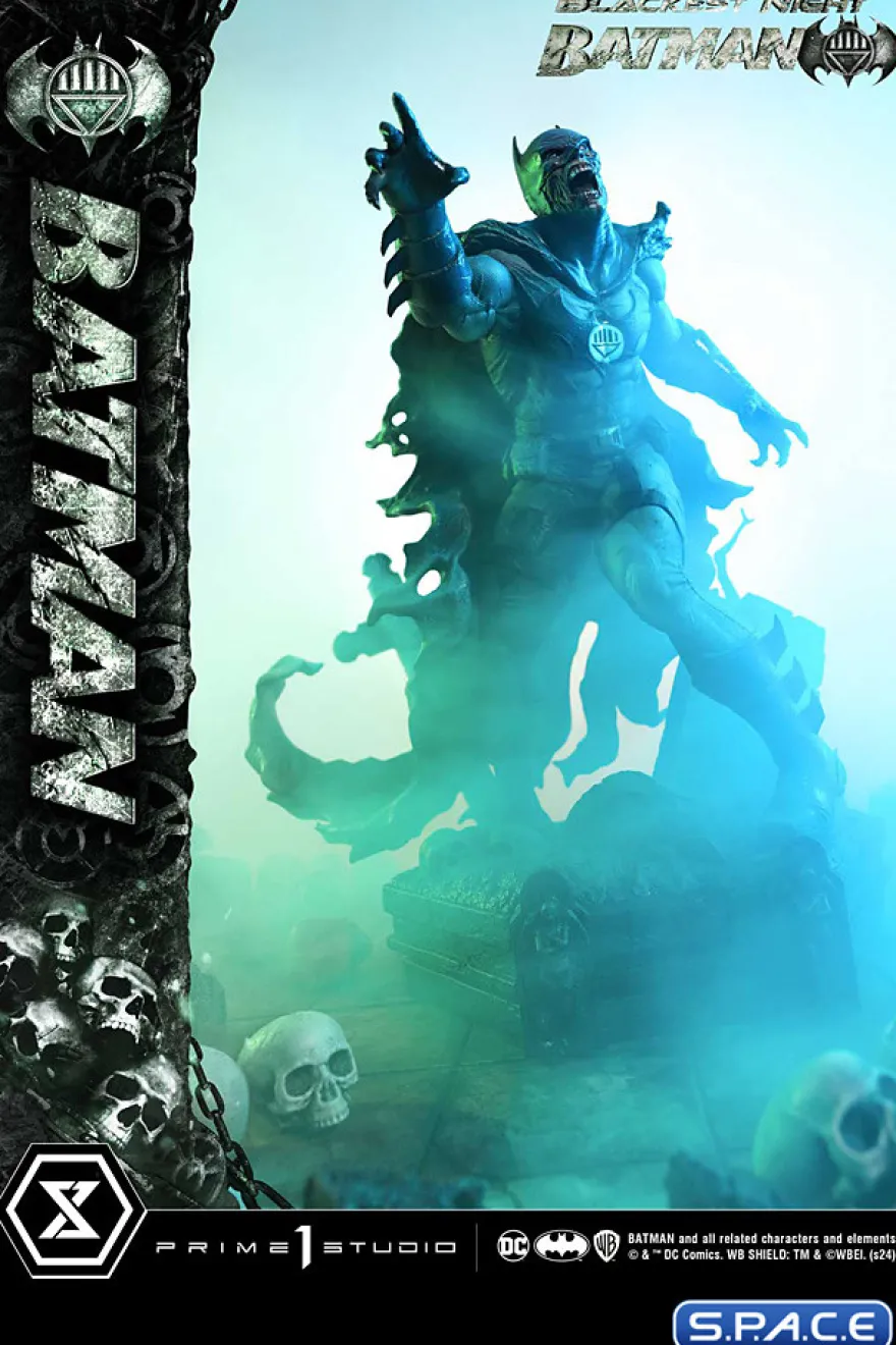 1/4 Scale Batman from Blackest Night Premium Masterline Statue