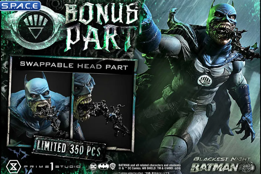 1/4 Scale Batman from Blackest Night Premium Masterline Statue