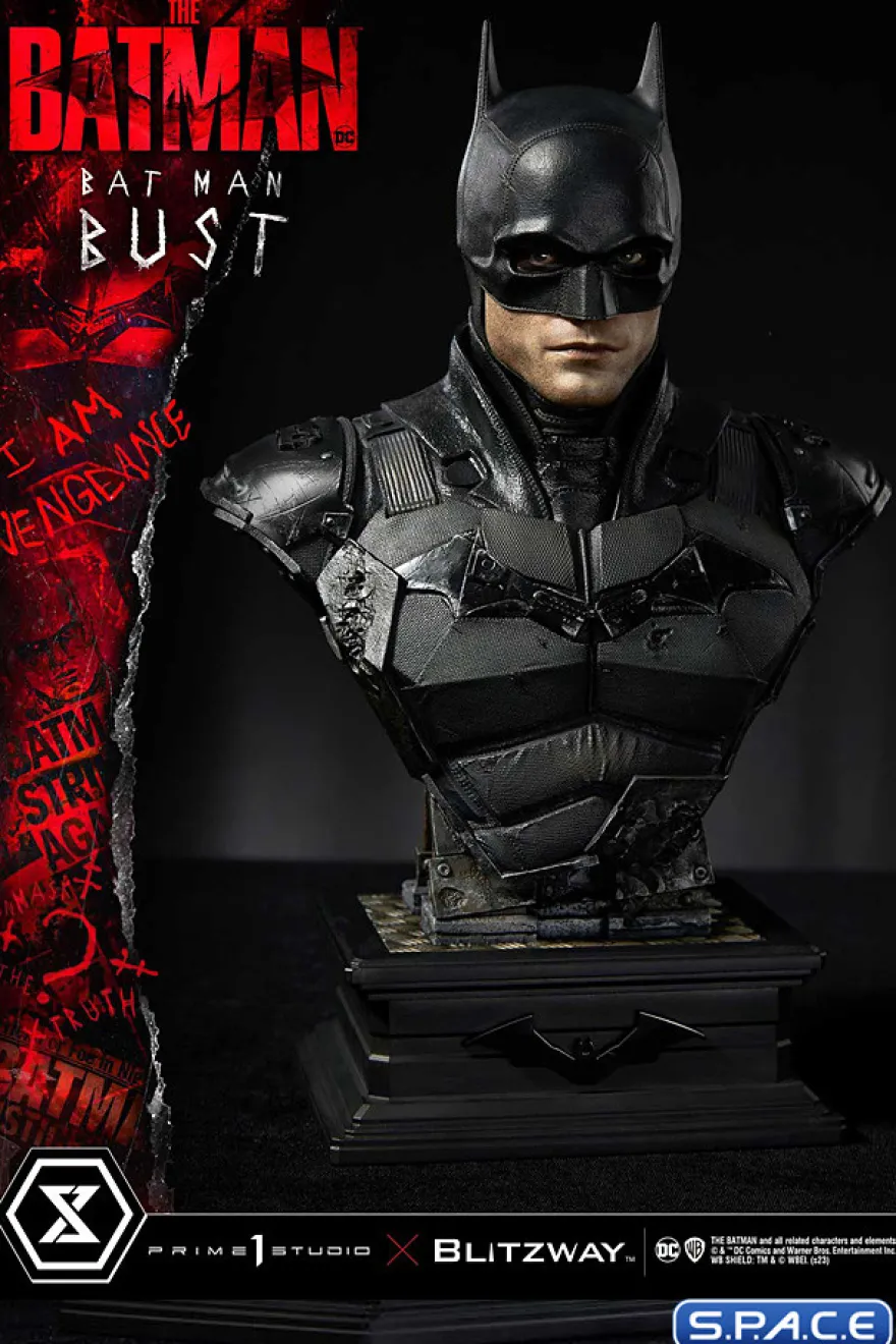 1/3 Scale Batman Premium Bust