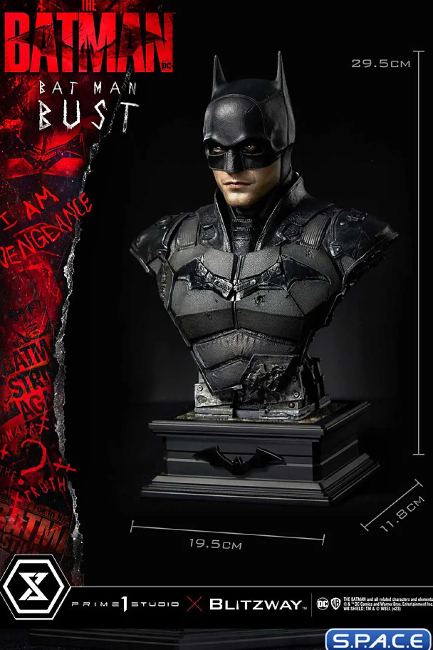 1/3 Scale Batman Premium Bust