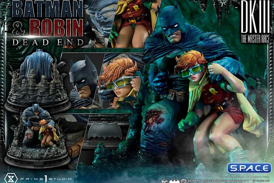 1/4 Scale Batman & Robin Dead End Ultimate Premium Masterline Statue