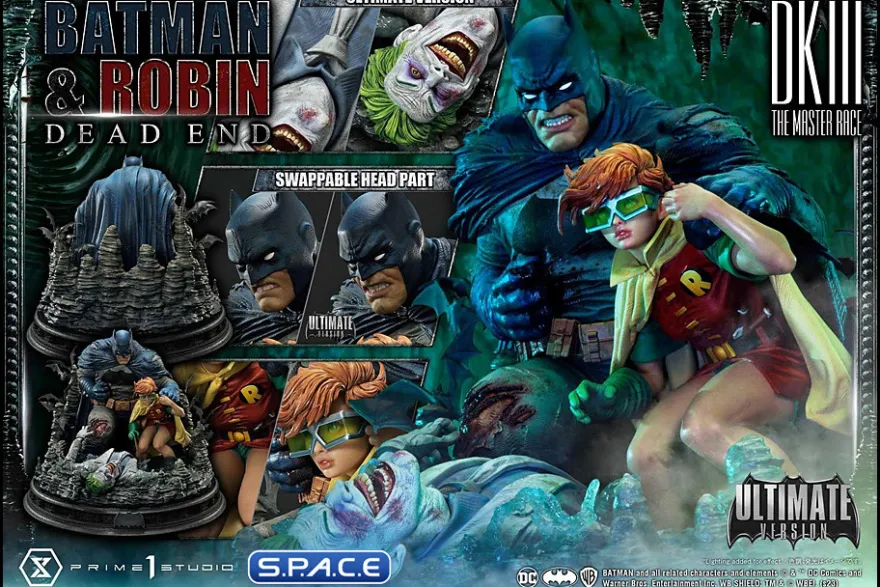 1/4 Scale Batman & Robin Dead End Ultimate Premium Masterline Statue