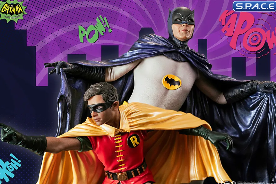 1/8 Scale Batman & Robin PVC Diorama from Batman Classic TV Series