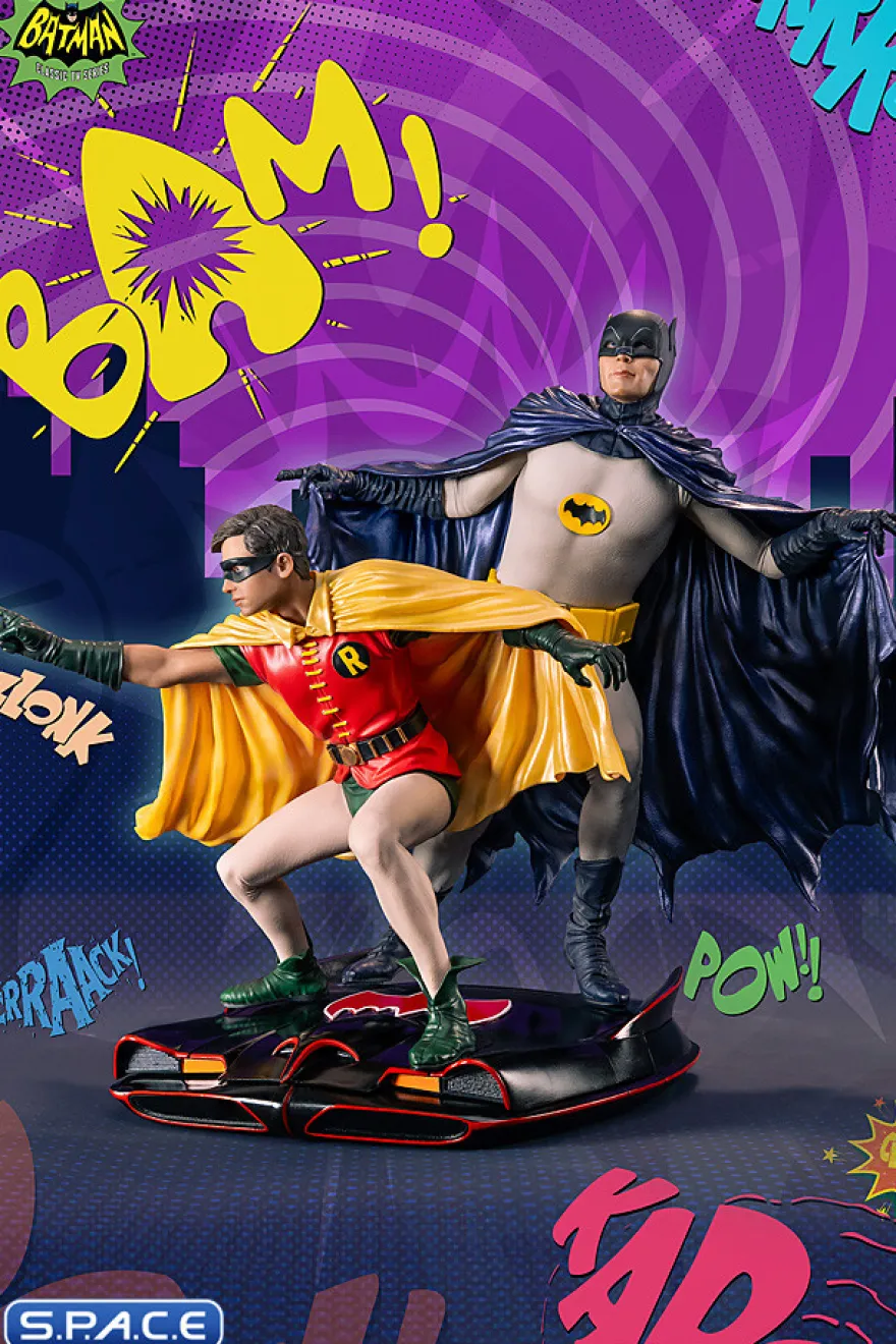 1/8 Scale Batman & Robin PVC Diorama from Batman Classic TV Series