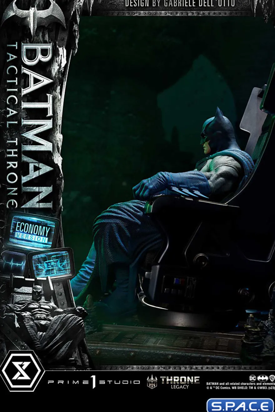 1/4 Scale Batman Tactical Throne Throne Legacy Statue
