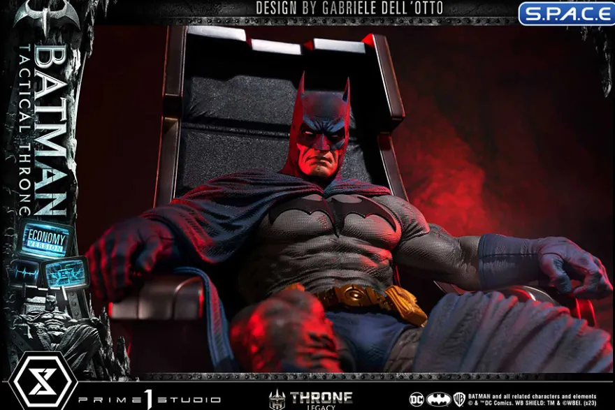 1/4 Scale Batman Tactical Throne Throne Legacy Statue
