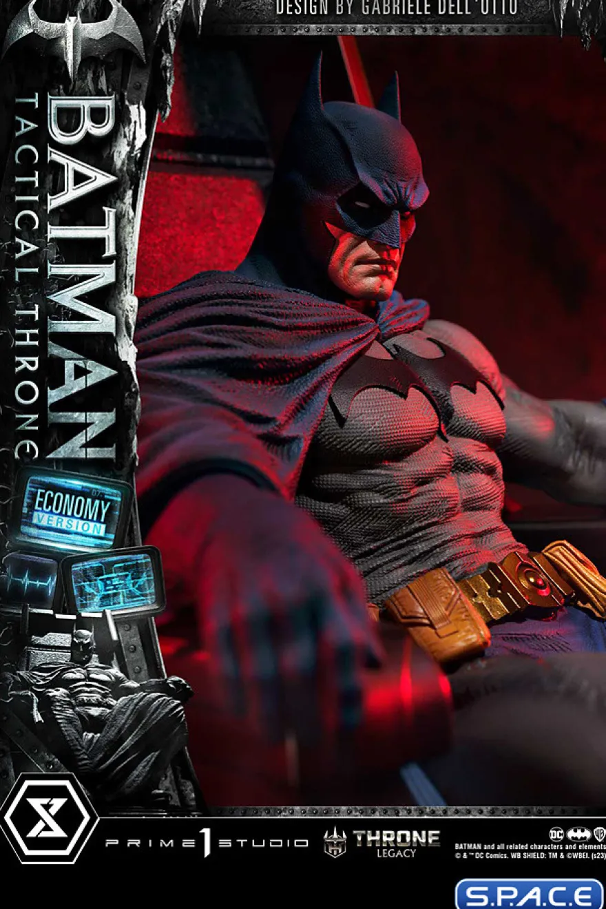 1/4 Scale Batman Tactical Throne Throne Legacy Statue