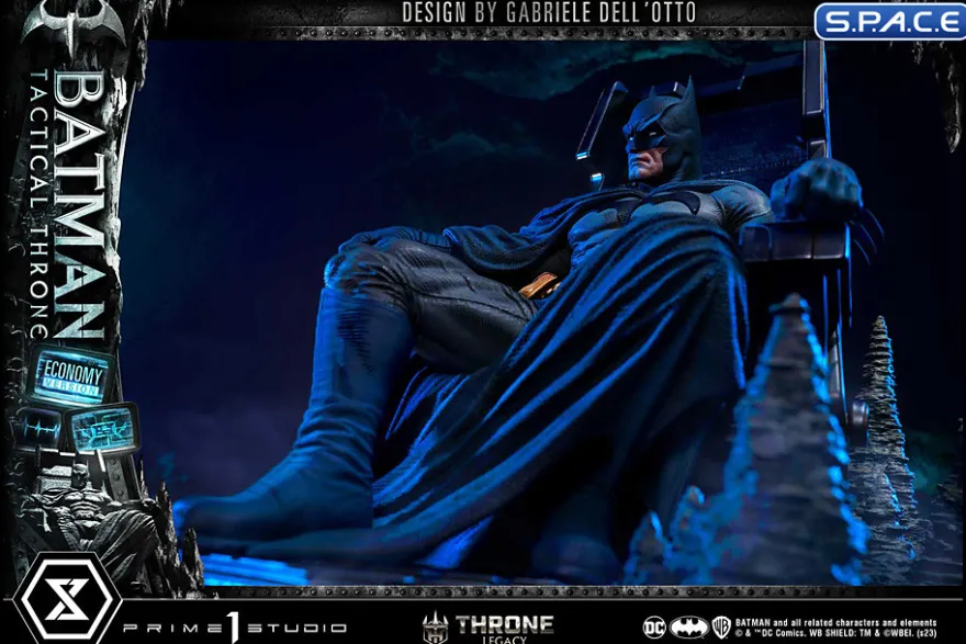1/4 Scale Batman Tactical Throne Throne Legacy Statue