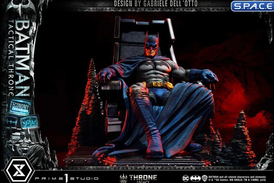 1/4 Scale Batman Tactical Throne Throne Legacy Statue