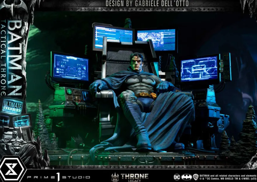 1/4 Scale Batman Ultimate Tactical Throne Throne Legacy Statue
