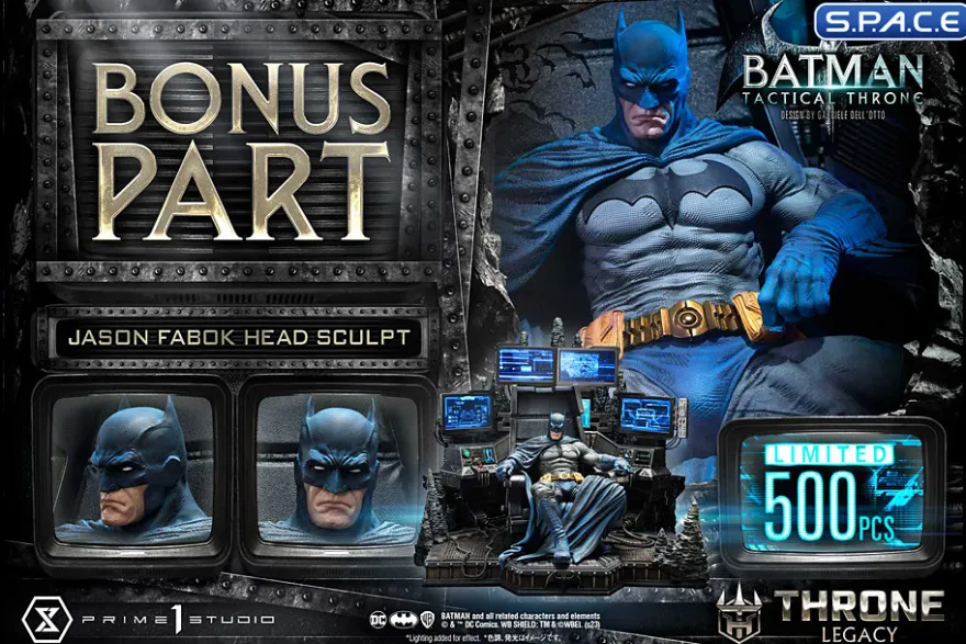 1/4 Scale Batman Ultimate Tactical Throne Throne Legacy Statue