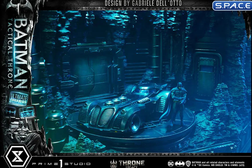 1/4 Scale Batman Ultimate Tactical Throne Throne Legacy Statue