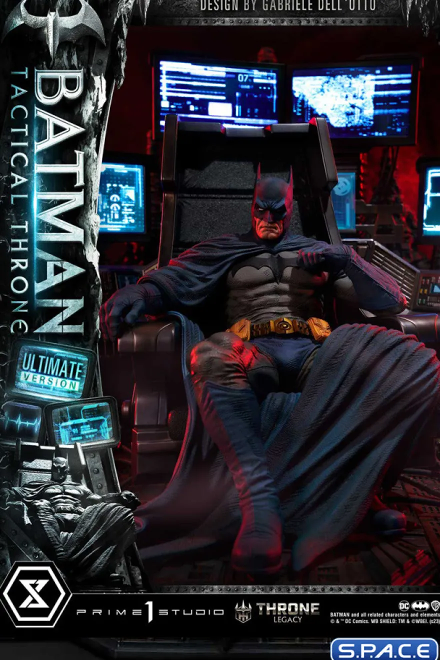 1/4 Scale Batman Ultimate Tactical Throne Throne Legacy Statue