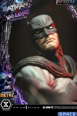1/4 Scale Batman vs. Batman Who Laughs Deluxe Ultimate Premium Masterline Statue