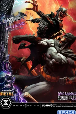 1/4 Scale Batman vs. Batman Who Laughs Deluxe Ultimate Premium Masterline Statue