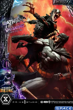 1/4 Scale Batman vs. Batman Who Laughs Deluxe Ultimate Premium Masterline Statue