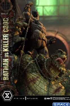 1/4 Scale Batman vs. Killer Croc Ultimate Premium Masterline Statue