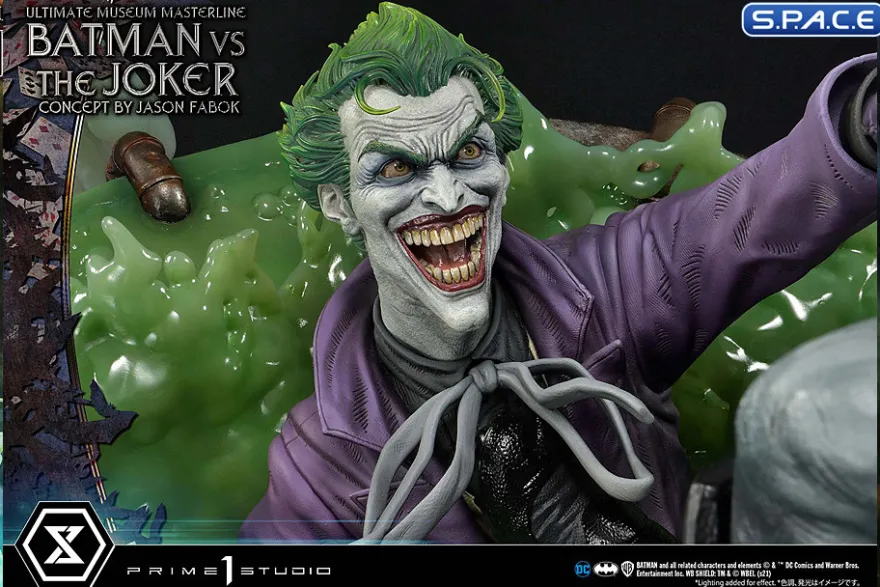 1/3 Scale Batman vs. The Joker »Concept by Jason Fabok« Ultimate Museum Masterline Statue