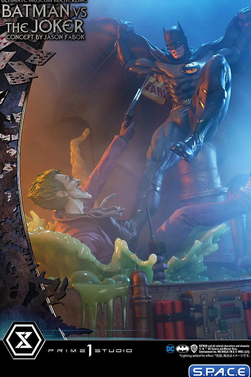 1/3 Scale Batman vs. The Joker »Concept by Jason Fabok« Ultimate Museum Masterline Statue