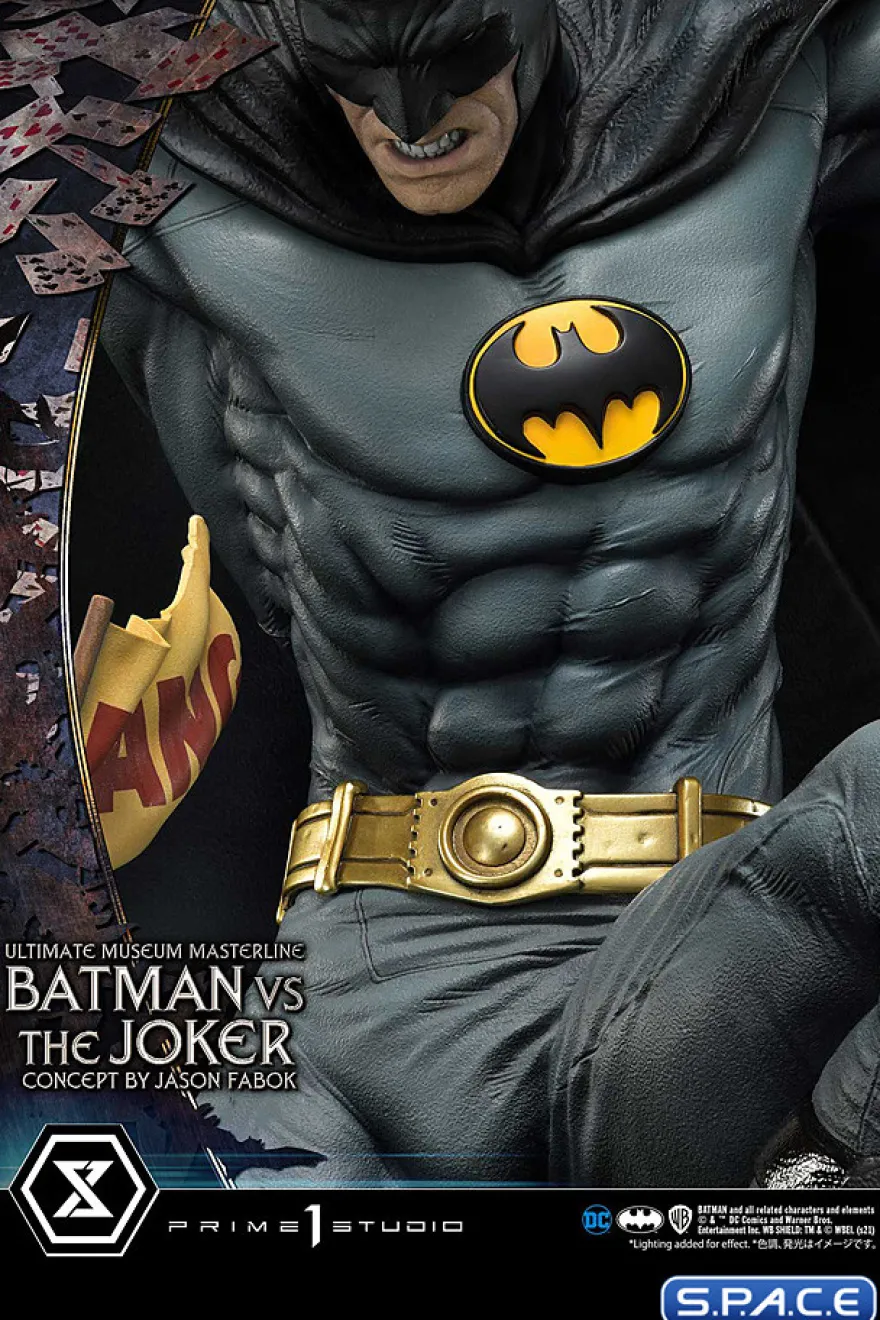 1/3 Scale Batman vs. The Joker »Concept by Jason Fabok« Ultimate Museum Masterline Statue