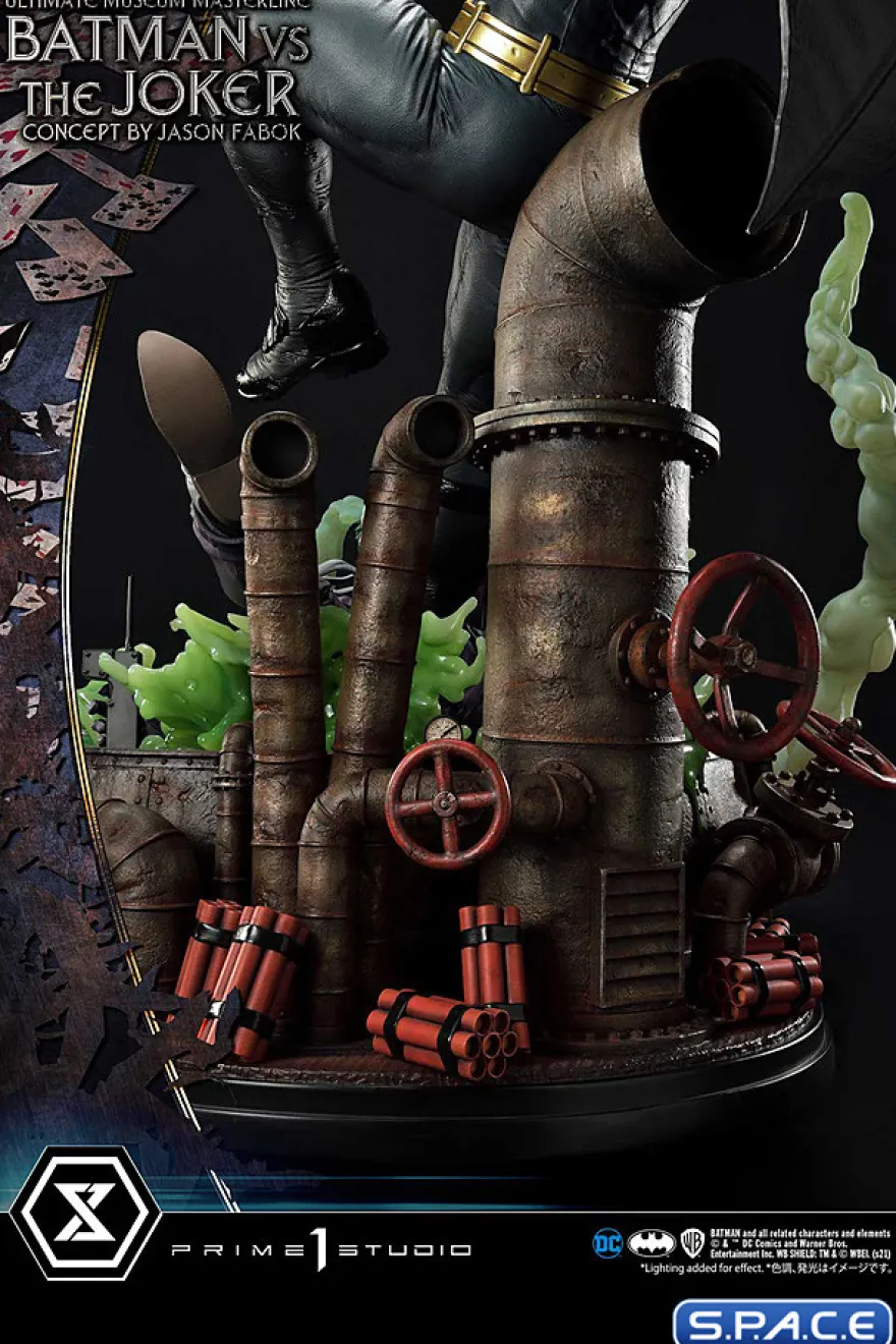 1/3 Scale Batman vs. The Joker »Concept by Jason Fabok« Ultimate Museum Masterline Statue