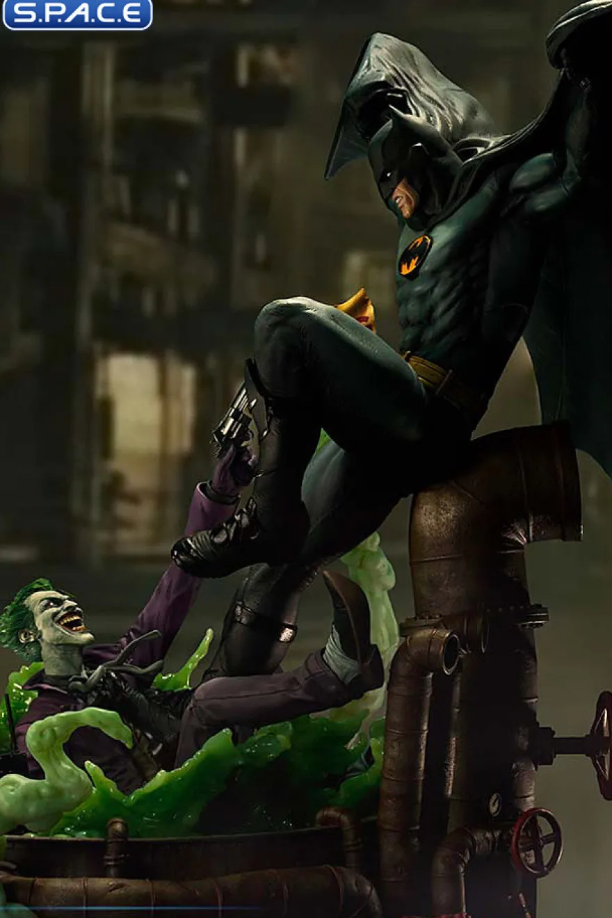 1/3 Scale Batman vs. The Joker »Concept by Jason Fabok« Ultimate Museum Masterline Statue