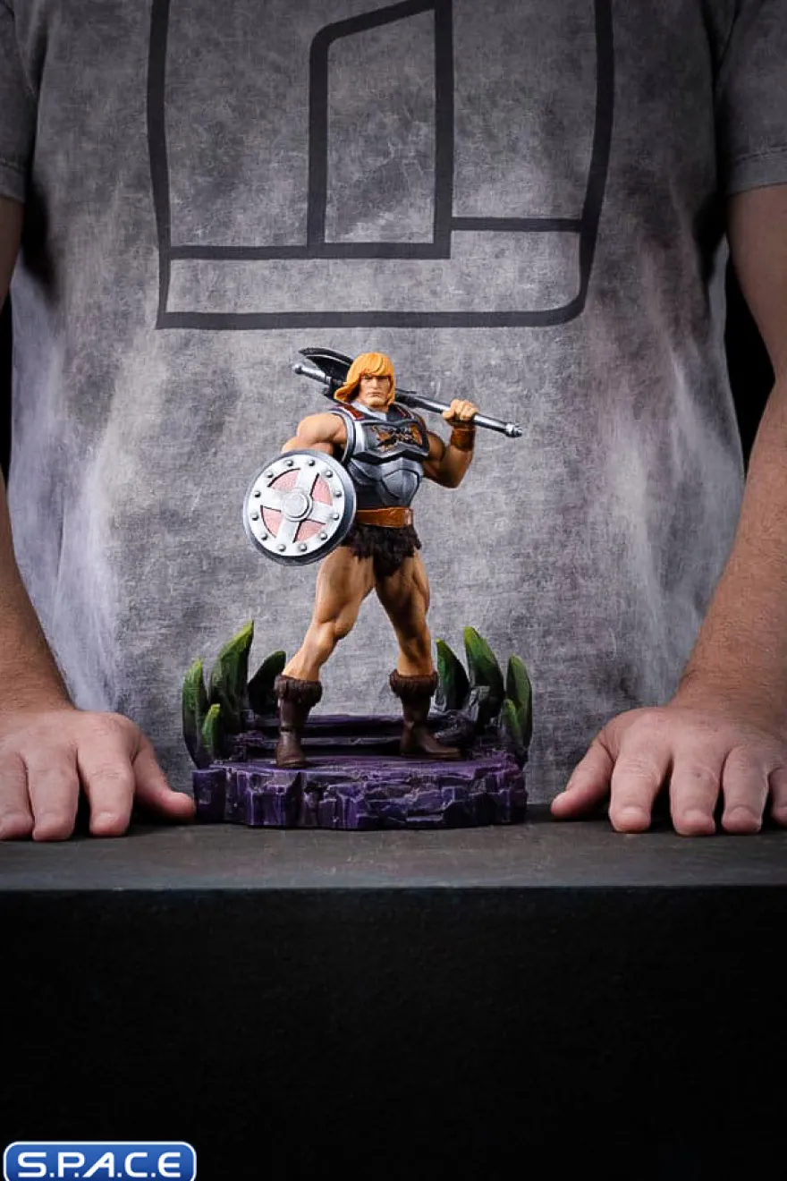 1/10 Scale Battle Armor He-Man Art Scale Statue