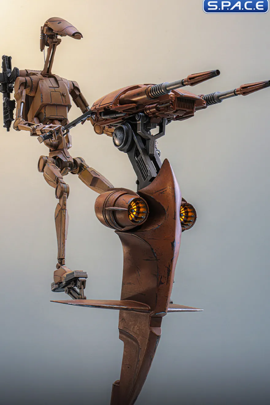 1/6 Scale Battle Droid and STAP Movie Masterpiece MMS887