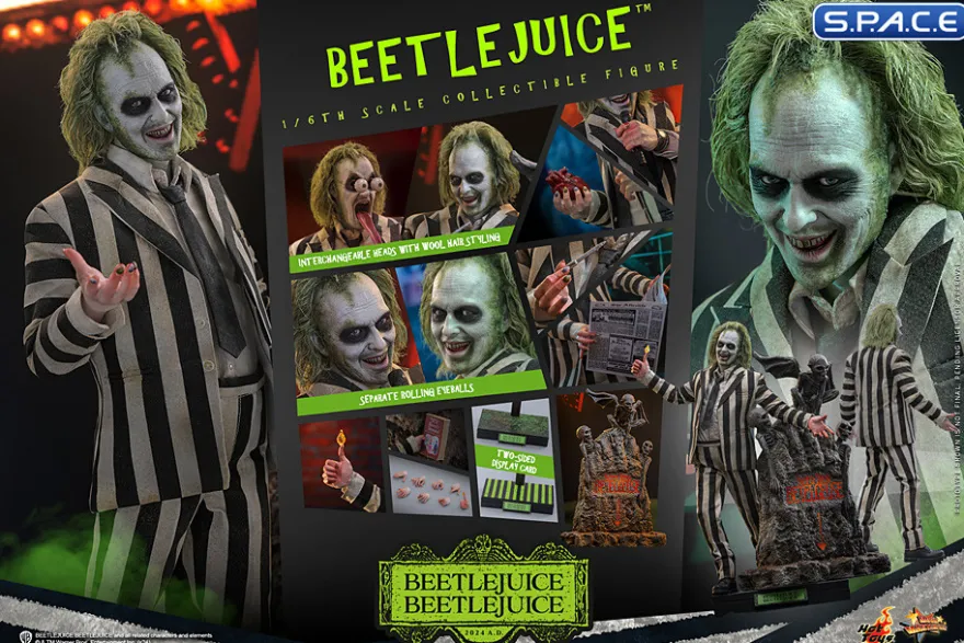 1/6 Scale Beetlejuice Movie Masterpiece MMS767