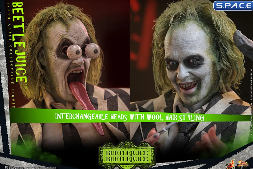 1/6 Scale Beetlejuice Movie Masterpiece MMS767