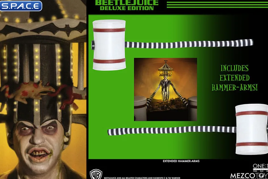1/12 Scale Beetlejuice One:12 Collective Deluxe