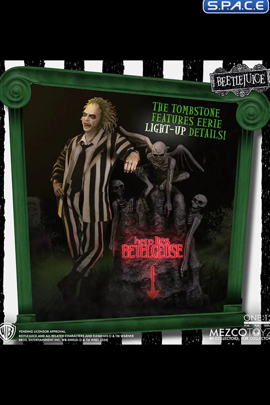 1/12 Scale Beetlejuice One:12 Collective Deluxe