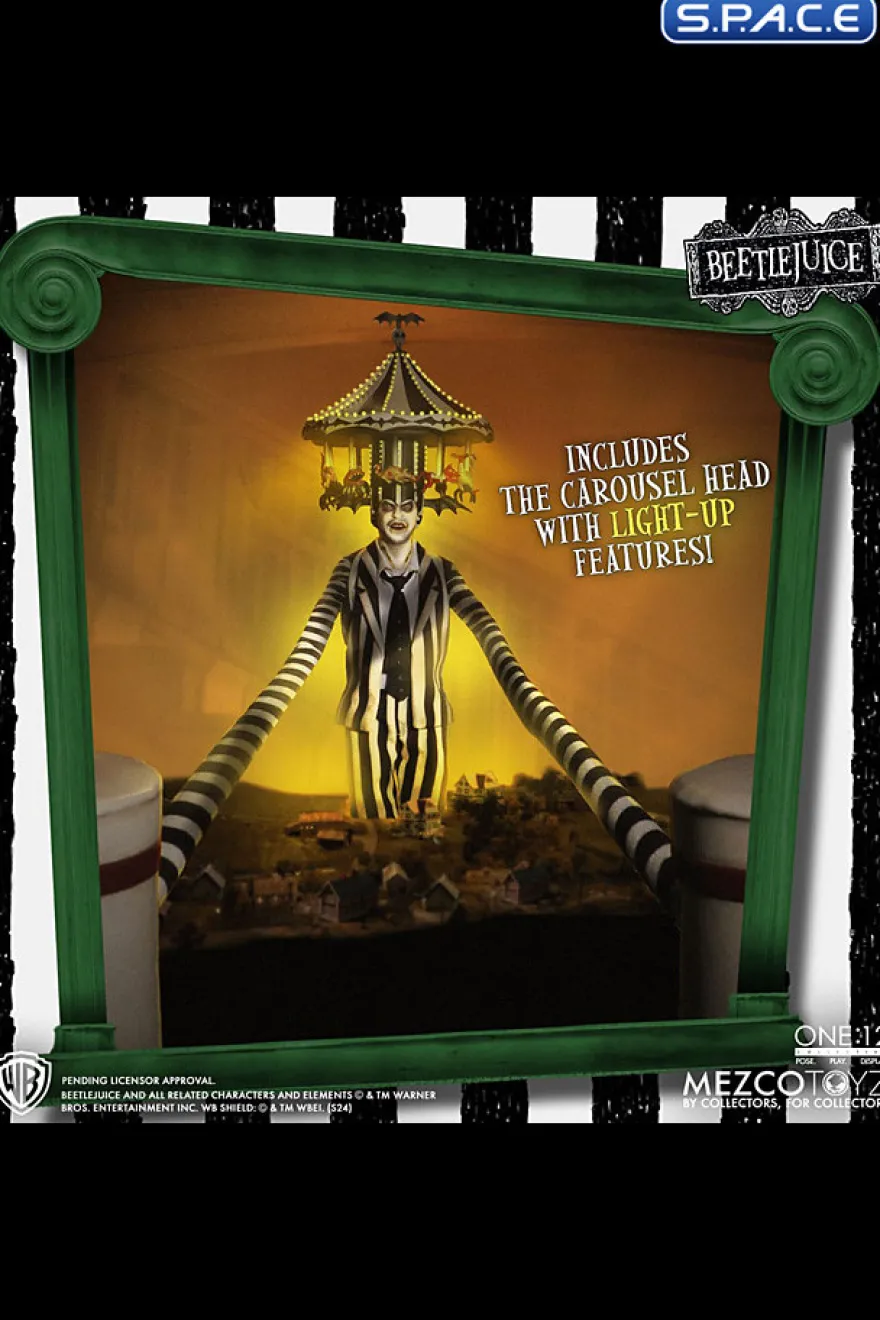 1/12 Scale Beetlejuice One:12 Collective Deluxe