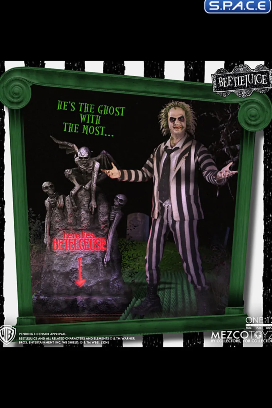 1/12 Scale Beetlejuice One:12 Collective Deluxe