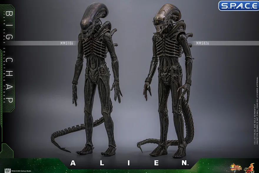 1/6 Scale Big Chap Alien Movie Masterpiece MMS826