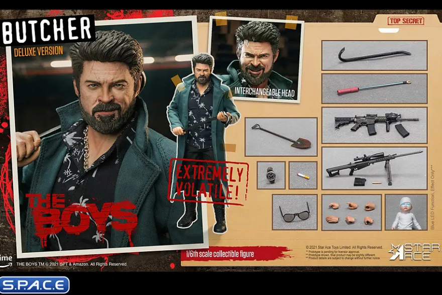 1/6 Scale Billy Butcher Deluxe Version