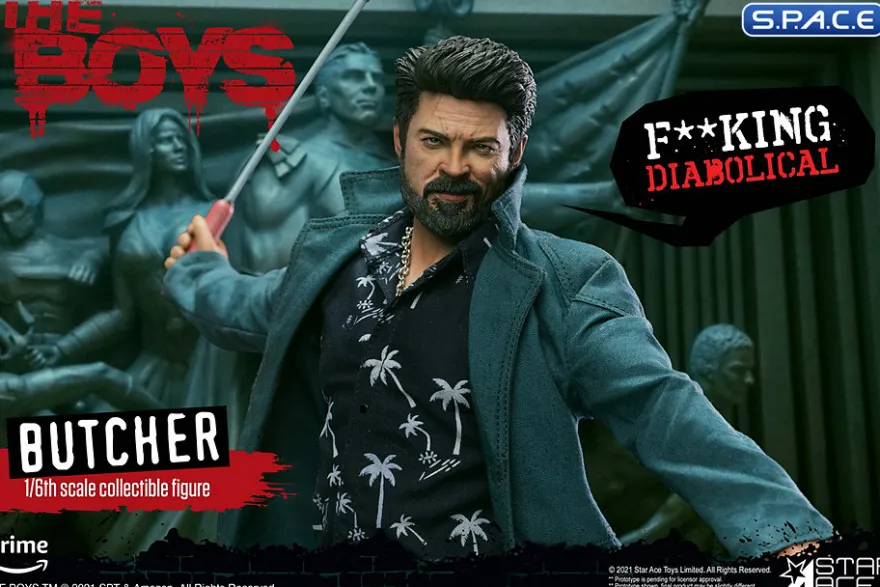 1/6 Scale Billy Butcher Deluxe Version