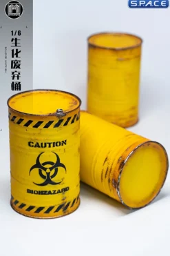 1/6 Scale Biohazard Waste Bin