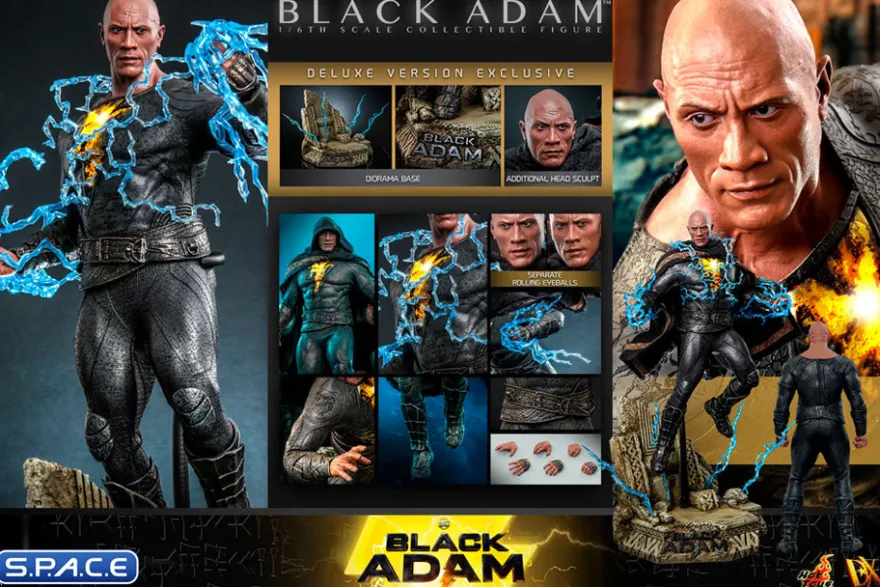 1/6 Scale Black Adam Deluxe DX30