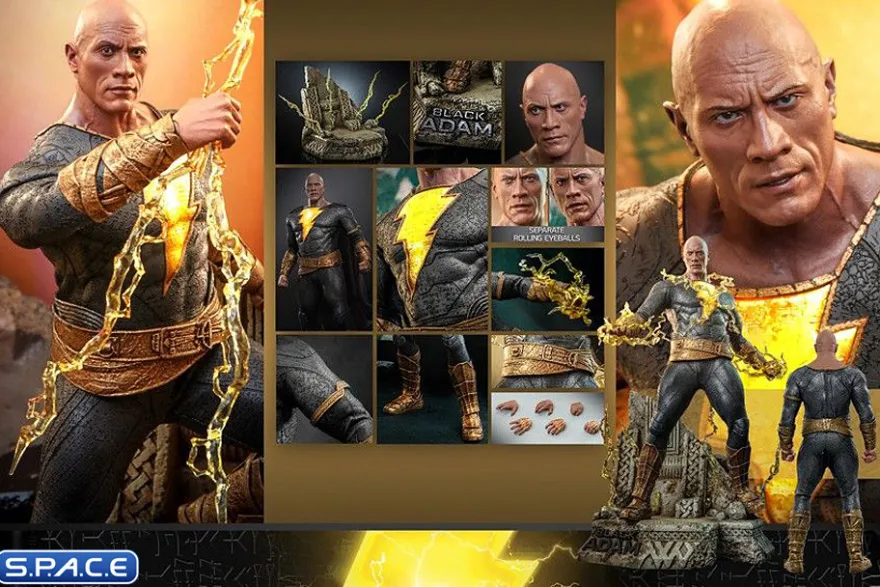 1/6 Scale Black Adam Golden Armor Deluxe DX31