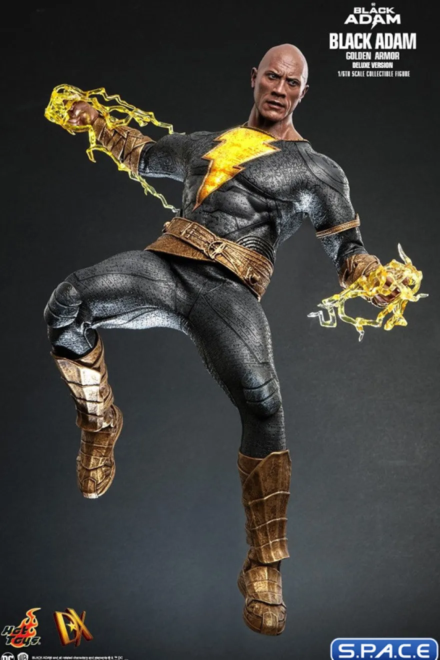 1/6 Scale Black Adam Golden Armor Deluxe DX31