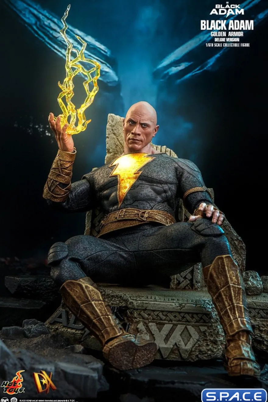 1/6 Scale Black Adam Golden Armor Deluxe DX31