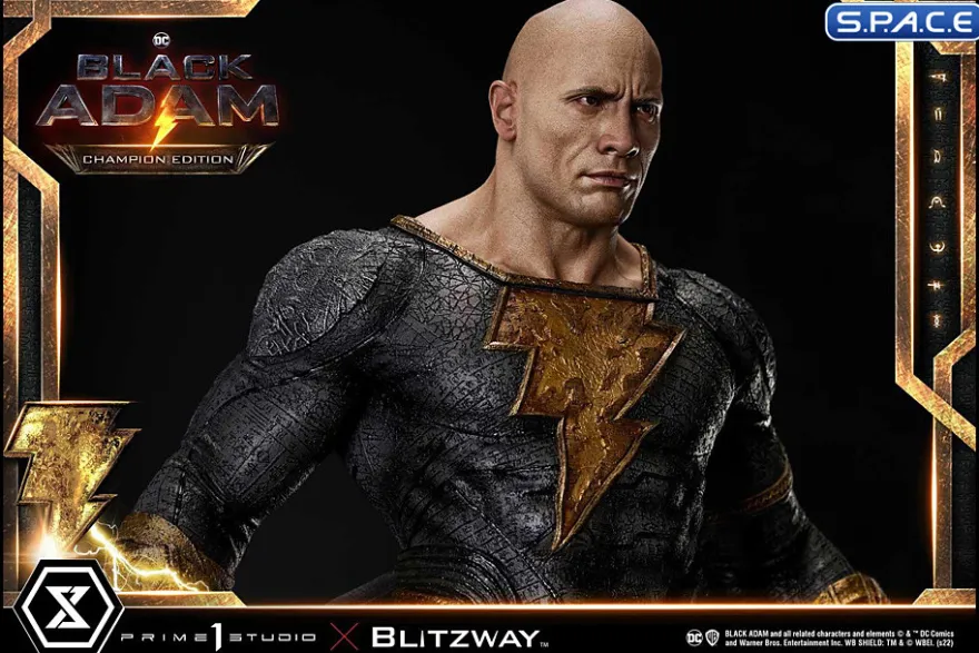 1/3 Scale Black Adam Museum Masterline Statue