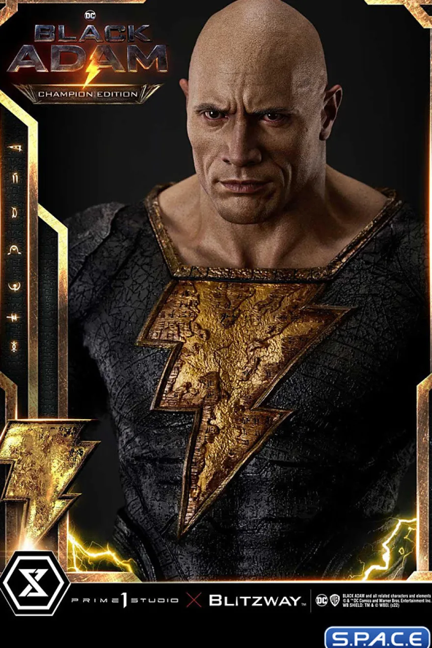 1/3 Scale Black Adam Museum Masterline Statue