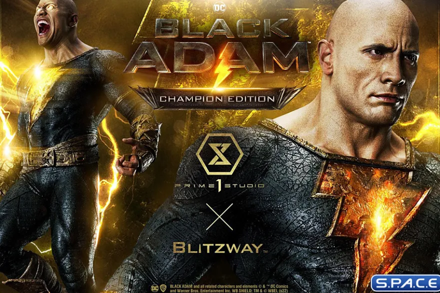 1/3 Scale Black Adam Museum Masterline Statue
